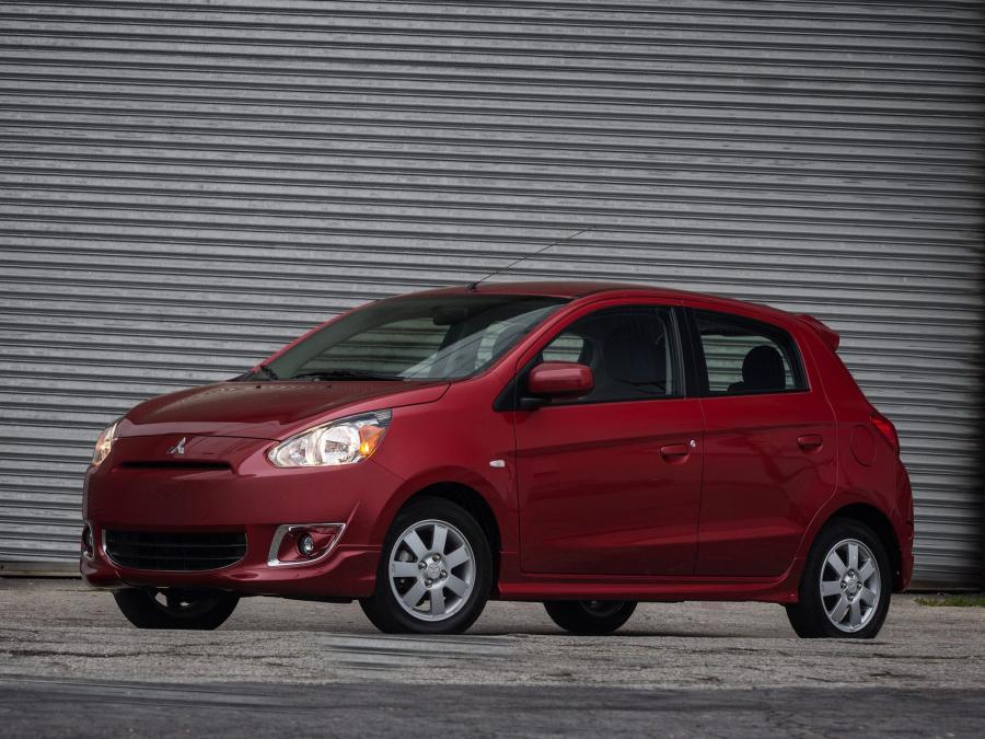  Mitsubishi Mirage 2013 года  (US) (фото 28 из 30)
